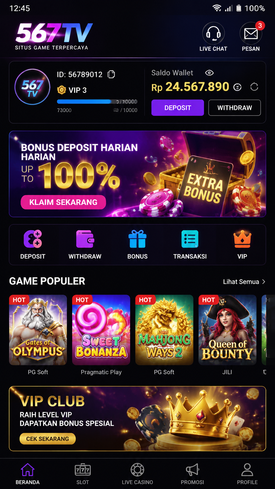 Screenshot 3 567tv